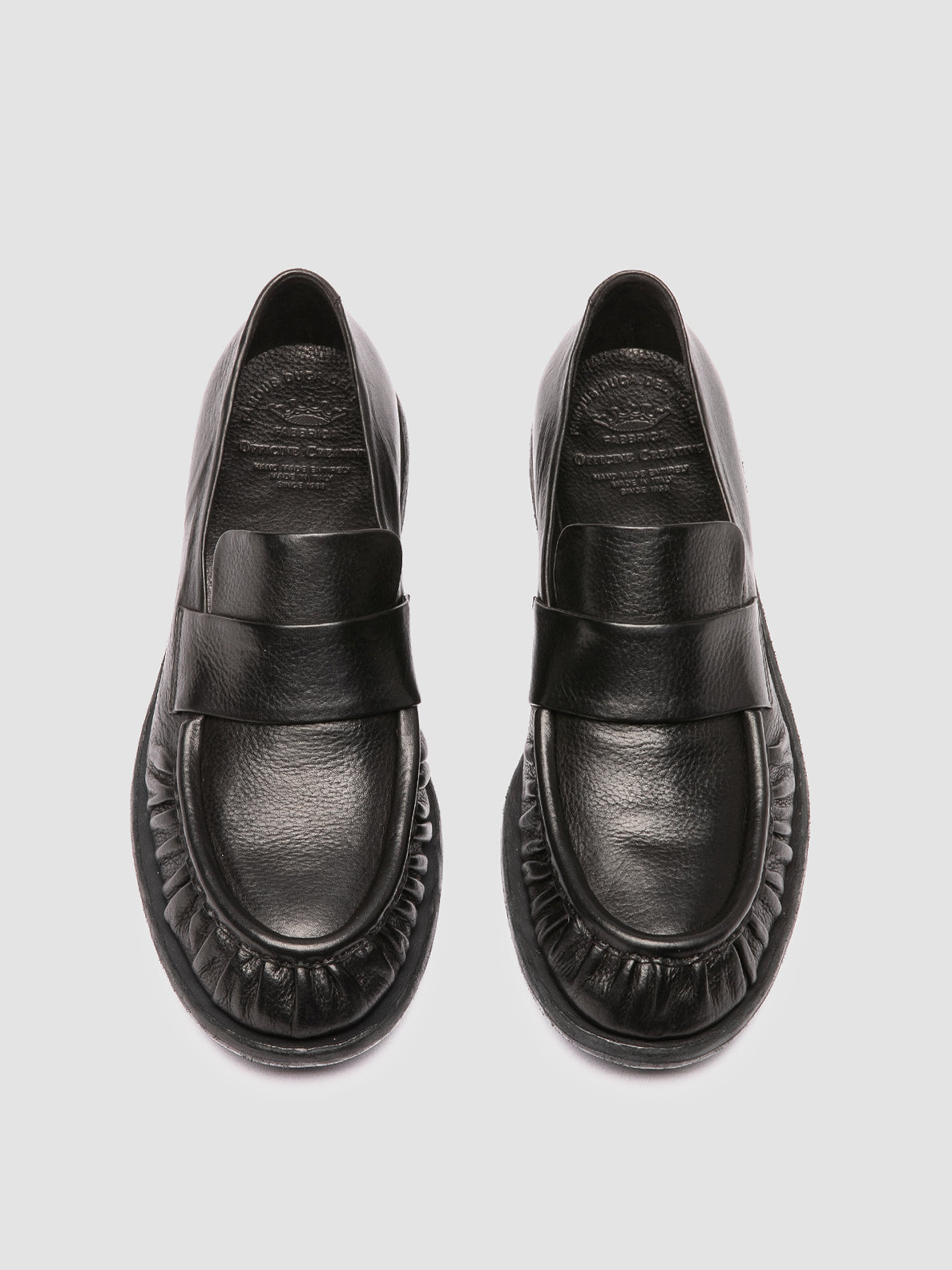 RUGGED/004 SPALLA VOLANATA NERO