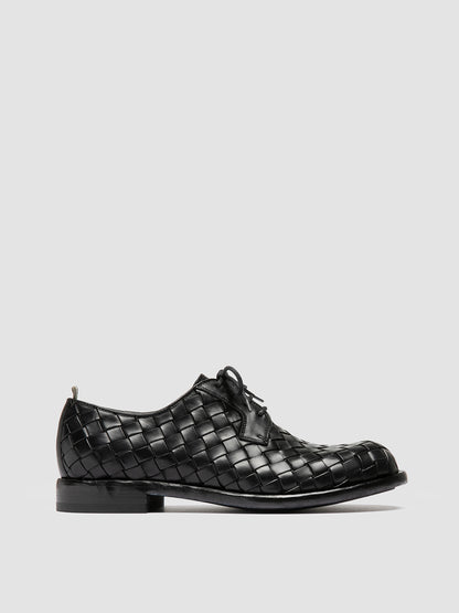 RUGGED 012/W SPALLA PIUMA NAPPA INTRECCIO NERO