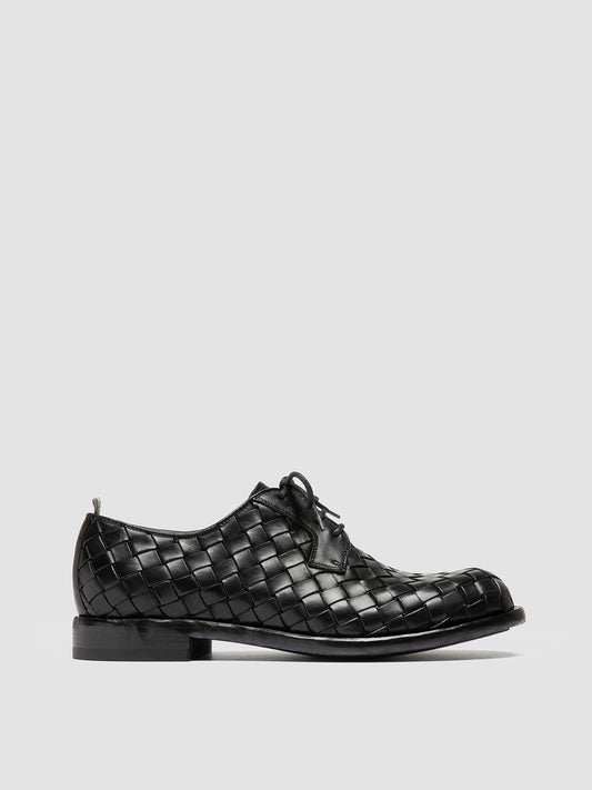 RUGGED 012/W SPALLA PIUMA NAPPA INTRECCIO NERO