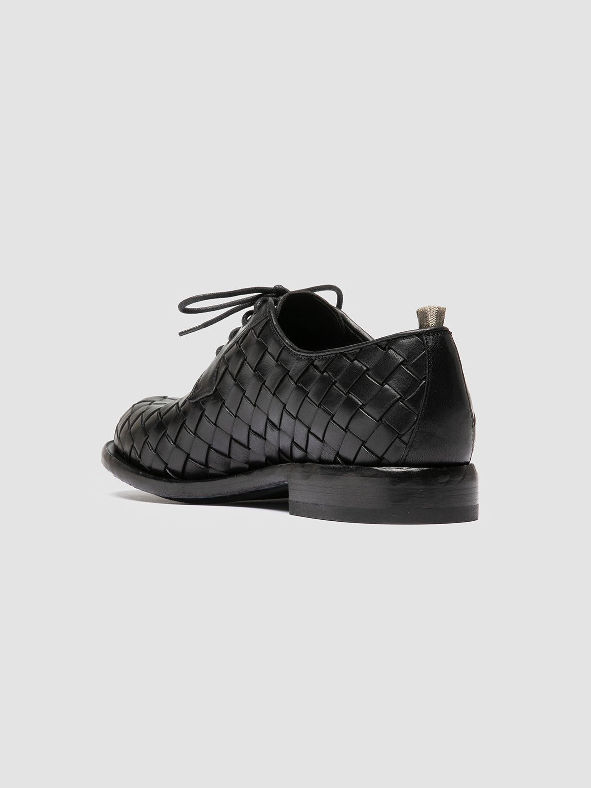 RUGGED 012/W SPALLA PIUMA NAPPA INTRECCIO NERO
