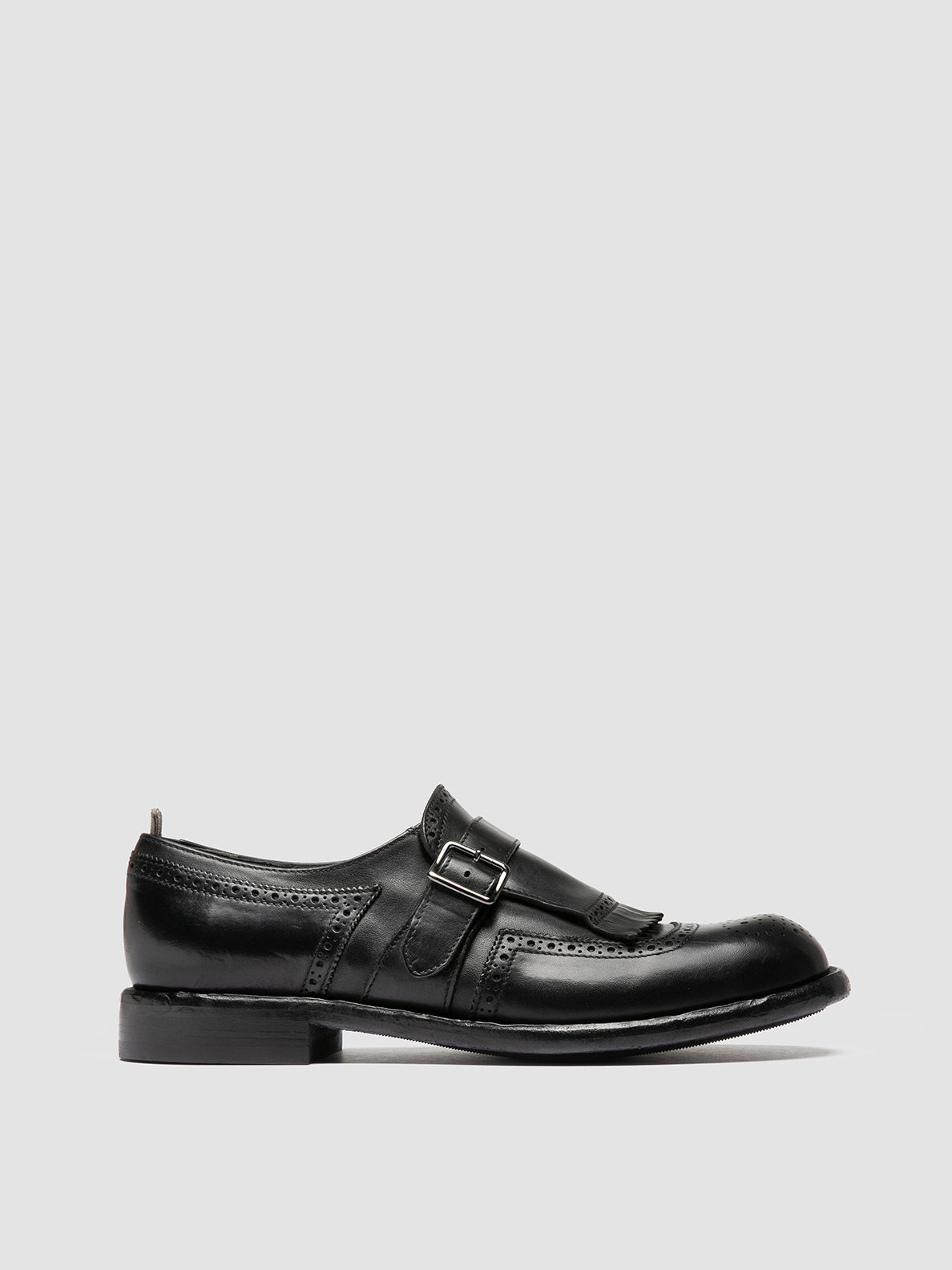 RUGGED 013/W SPALLA PIUMA NAPPA NERO