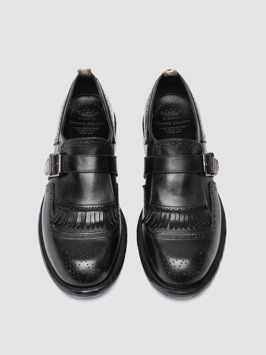 RUGGED 013/W SPALLA PIUMA NAPPA NERO