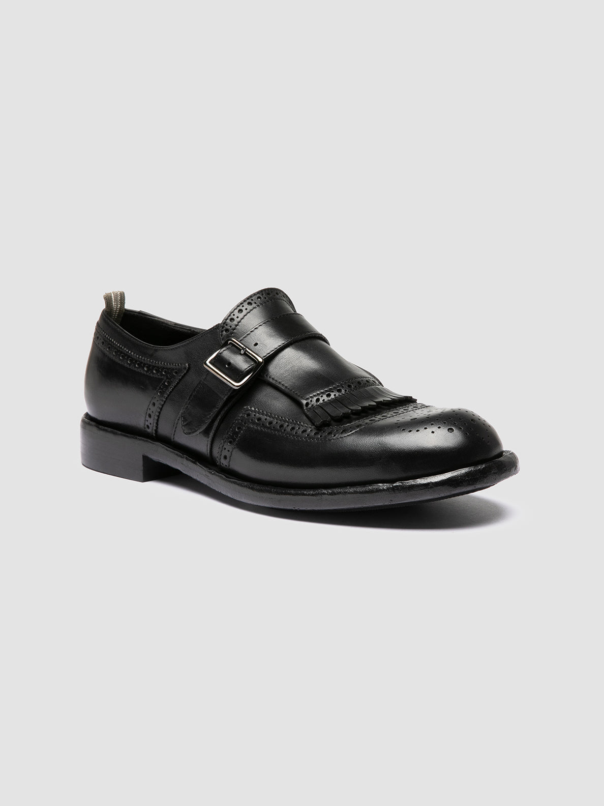 RUGGED 013/W SPALLA PIUMA NAPPA NERO