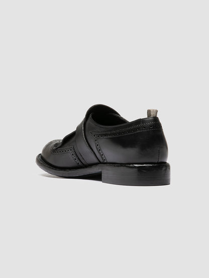 RUGGED 013/W SPALLA PIUMA NAPPA NERO