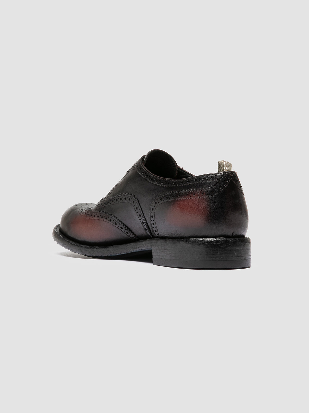 RUGGED 014/W PATINA SPALLA PIUMA NAPPA BURGUNDY/SUPERNERO