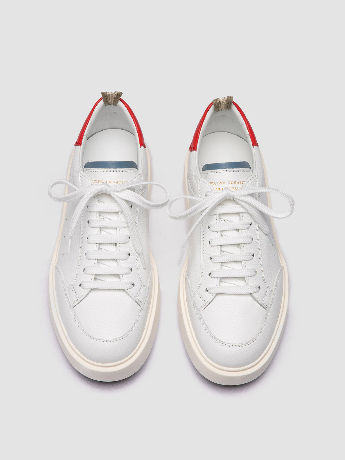 SEQUEL/101 MUFLONE/2 LILLE OPTICAL WHITE/ELEMENTAL BLUE/ROSSO - F.DO OFF WHITE/N