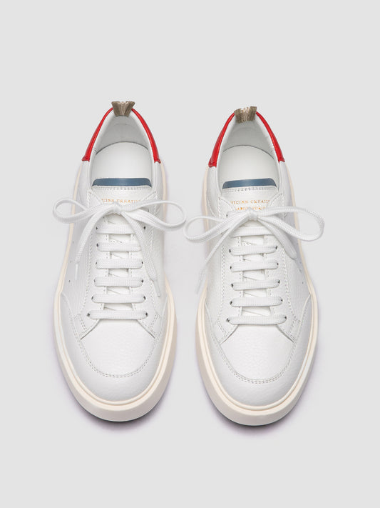 SEQUEL/101 MUFLONE/2 LILLE OPTICAL WHITE/ELEMENTAL BLUE/ROSSO - F.DO OFF WHITE/N
