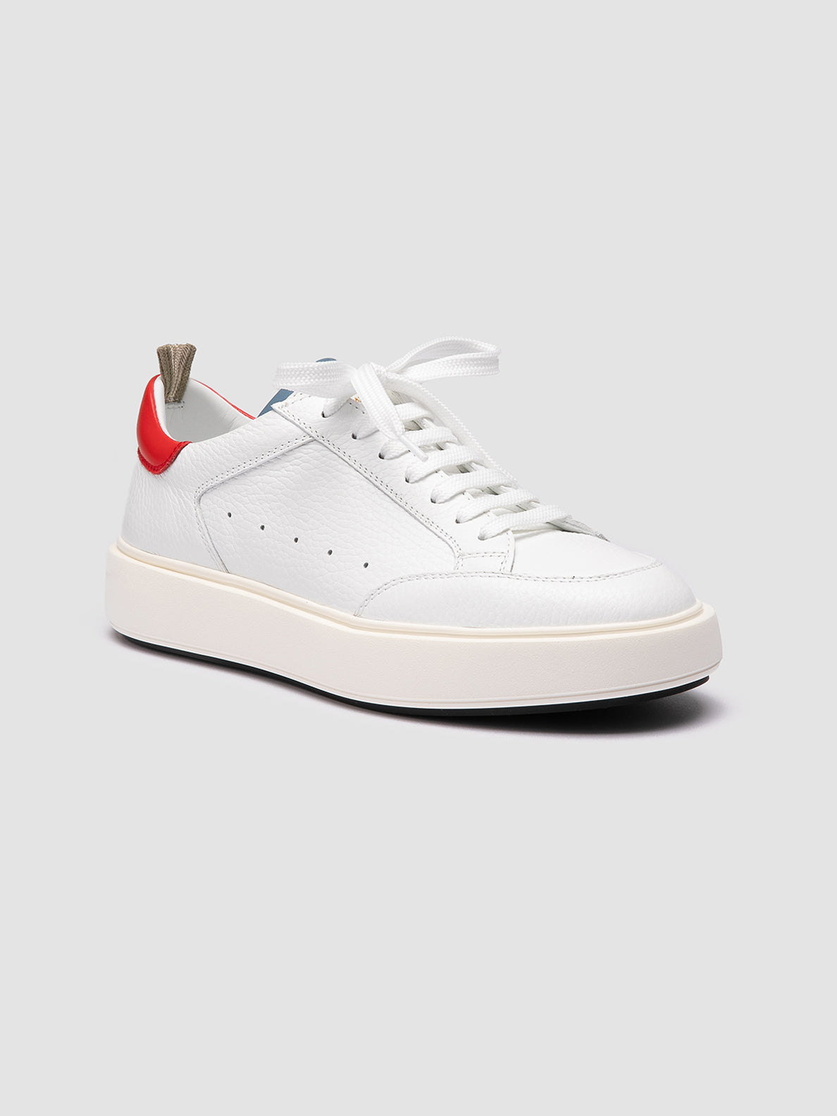 SEQUEL/101 MUFLONE/2 LILLE OPTICAL WHITE/ELEMENTAL BLUE/ROSSO - F.DO OFF WHITE/N