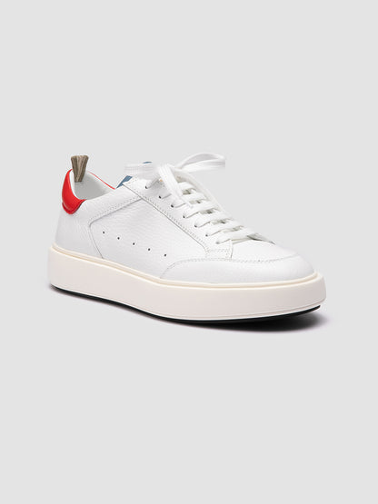 SEQUEL/101 MUFLONE/2 LILLE OPTICAL WHITE/ELEMENTAL BLUE/ROSSO - F.DO OFF WHITE/N