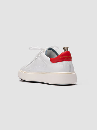 SEQUEL/101 MUFLONE/2 LILLE OPTICAL WHITE/ELEMENTAL BLUE/ROSSO - F.DO OFF WHITE/N