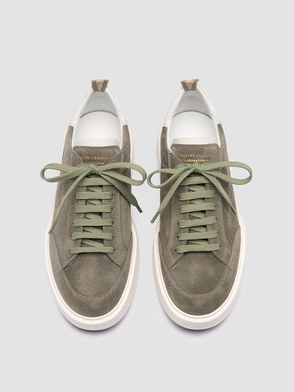 SEQUEL/101 LIGHT CACHEMIRE/LILLE SMOKED GREEN/BURRO - F.DO OFF WHITE/N