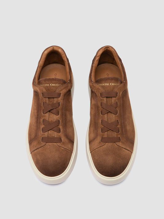 SLOUCH/001 AERO LIGHT CACHEMIRE CASTAGNO - F.DO AVORIO/N