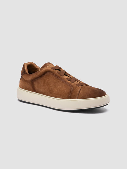 SLOUCH/001 AERO LIGHT CACHEMIRE CASTAGNO - F.DO AVORIO/N