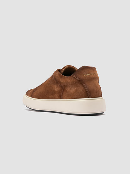 SLOUCH/001 AERO LIGHT CACHEMIRE CASTAGNO - F.DO AVORIO/N