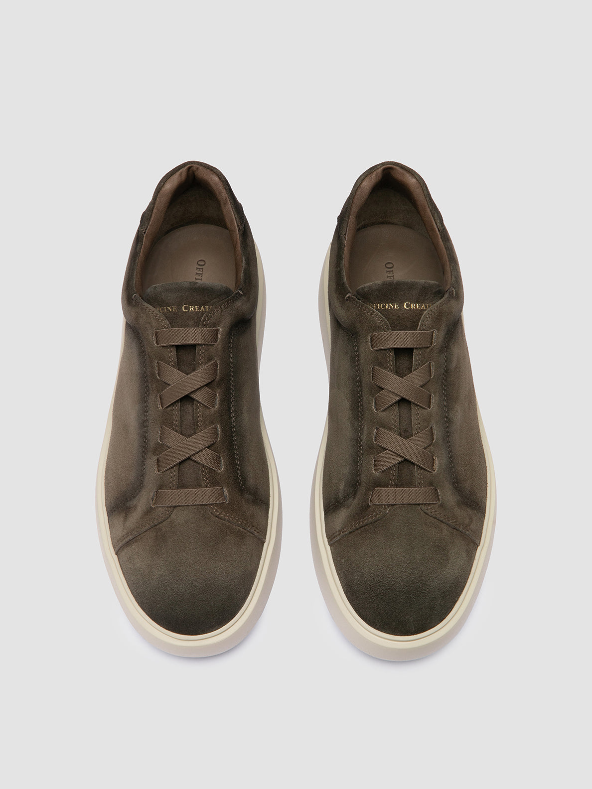 SLOUCH/001 AERO LIGHT CACHEMIRE MILITARY - F.DO AVORIO/N