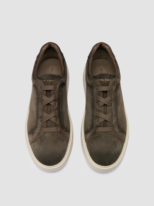 SLOUCH/001 AERO LIGHT CACHEMIRE MILITARY - F.DO AVORIO/N