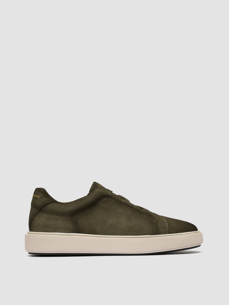 SLOUCH/001 AERO LIGHT CACHEMIRE MILITARY - F.DO AVORIO/N