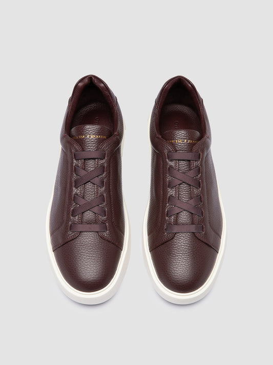 SLOUCH/001 MUFLONE BURGUNDY - F.DO OFF WHITE/N