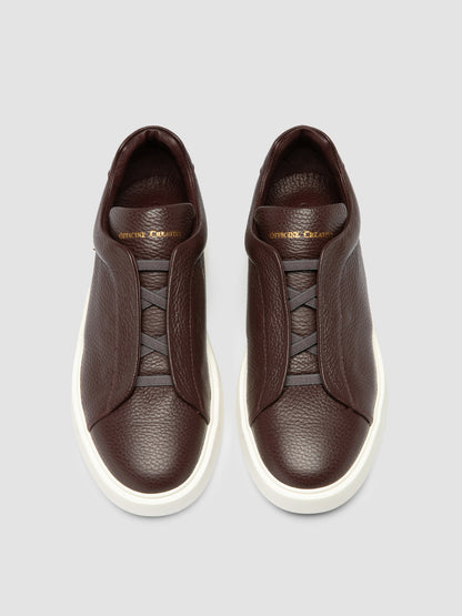 SLOUCH/102 MUFLONE BURGUNDY - F.DO OFF WHITE/N