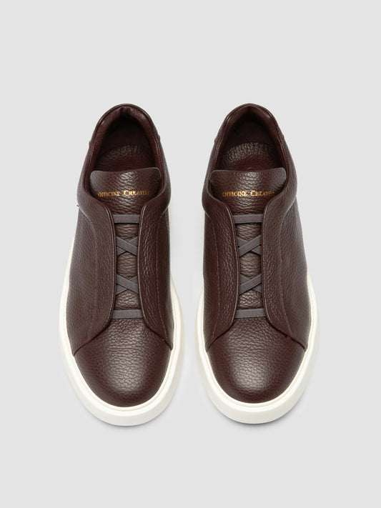 SLOUCH/102 MUFLONE BURGUNDY - F.DO OFF WHITE/N