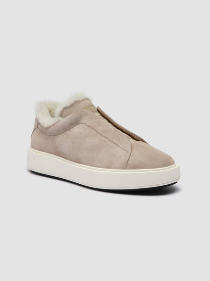 SLOUCH/103 LIGHT CACHEMIRE ROCK - F.DO OFF WHITE/N - Fod. montone