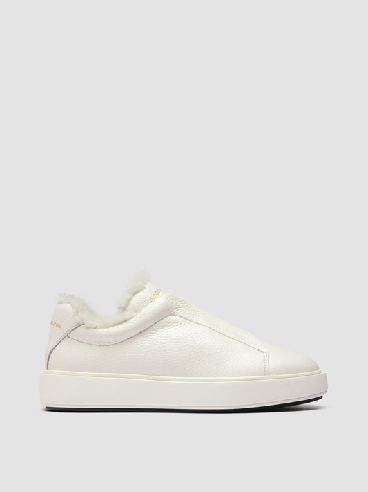 SLOUCH/103 MUFLONE TONAL BIANCO - F.DO OFF WHITE/N - Fod. montone
