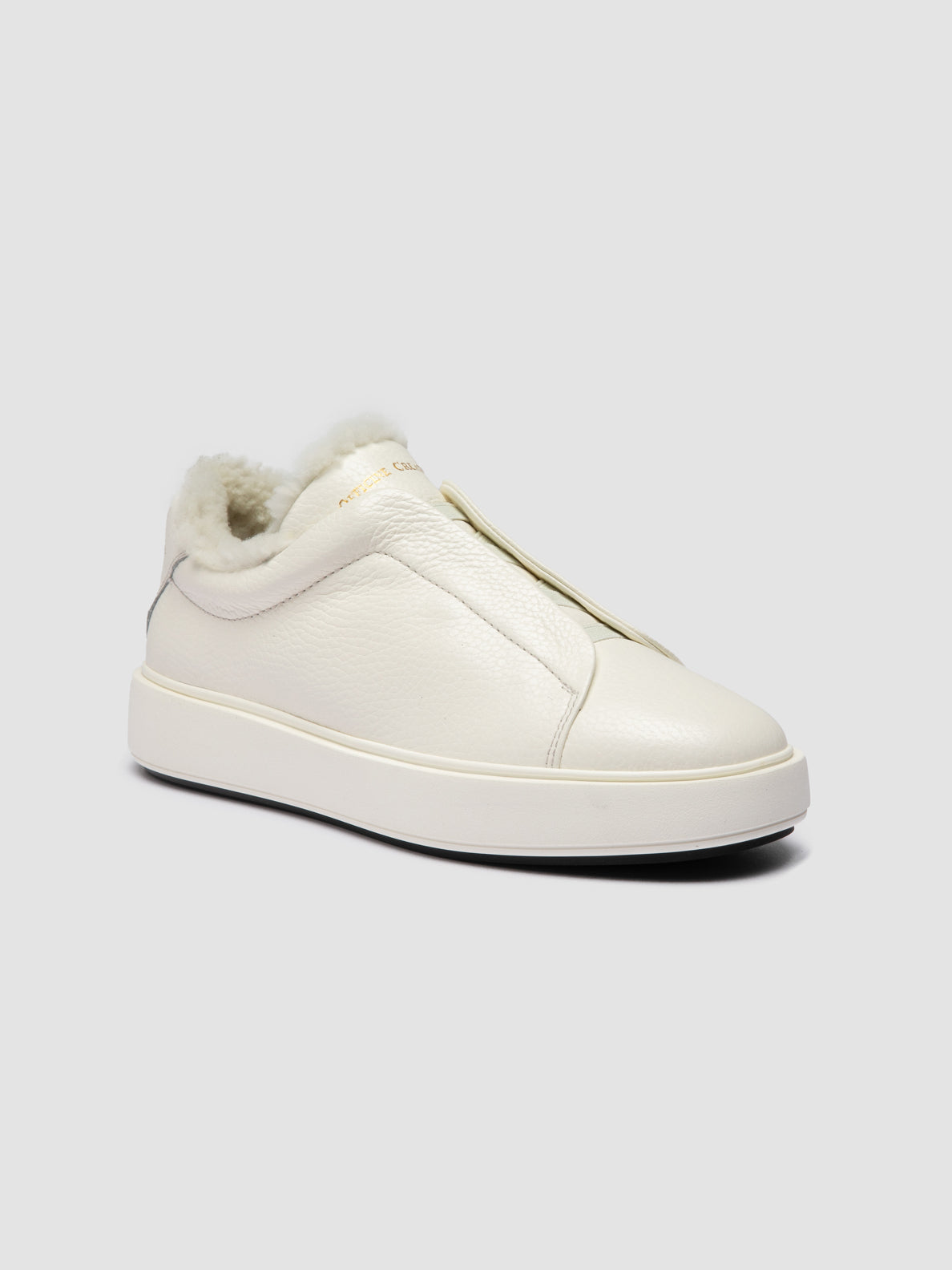 SLOUCH/103 MUFLONE TONAL BIANCO - F.DO OFF WHITE/N - Fod. montone