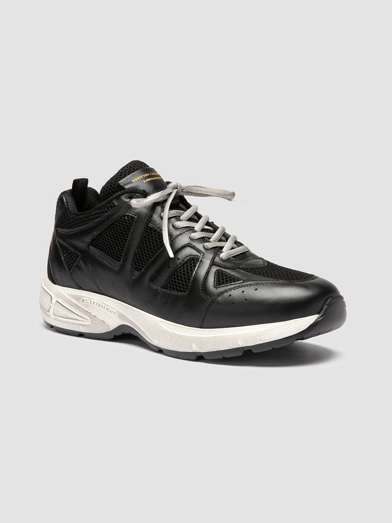 SUPURBIA/001 LILLE/MESH - DIRTY NERO - F.DO OFF WHITE/NERO