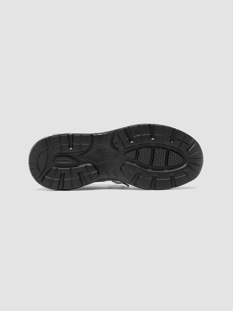 SUPURBIA/001 SOFT NABUK/MESH - DUSTY MUD - F.DO OFF WHITE/NERO