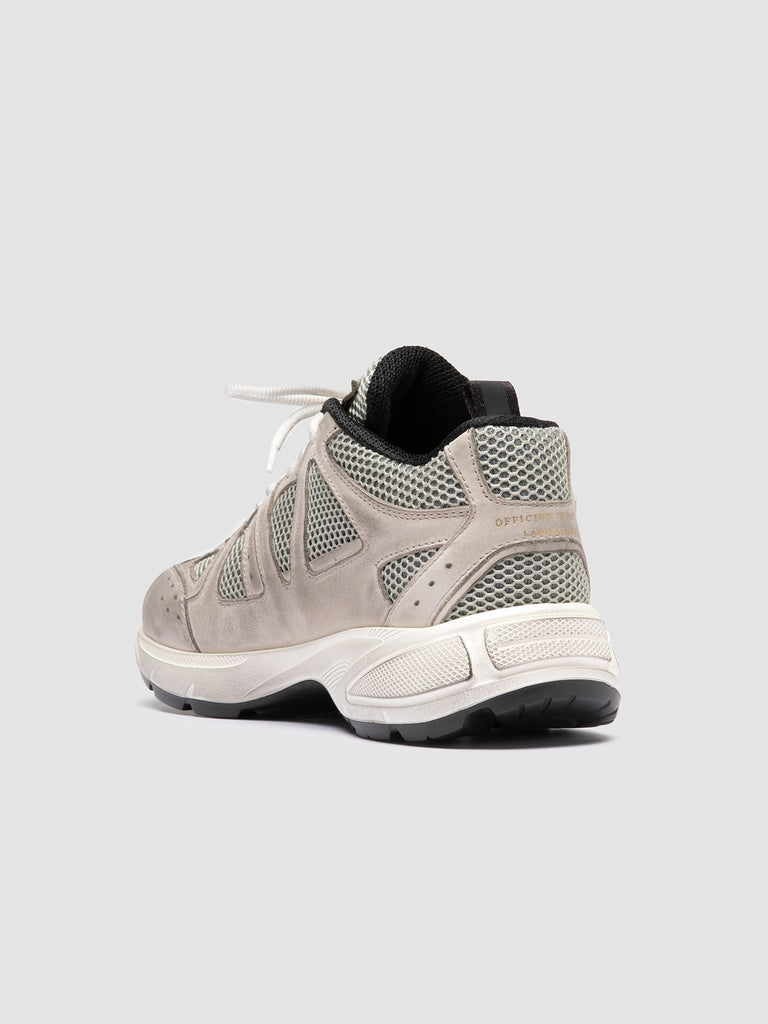 SUPURBIA/101 SOFT NABUK/MESH - DIRTY CALCARE - F.DO OFF WHITE/NERO