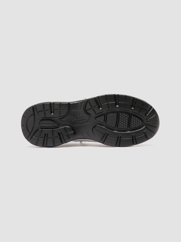 SUPURBIA/101 SOFT NABUK/MESH - DIRTY CALCARE - F.DO OFF WHITE/NERO