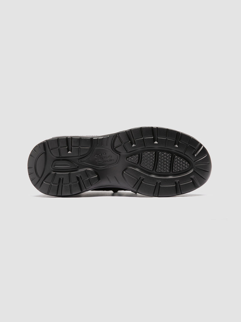 SUPURBIA/101 SOFT NABUK/MESH - DUSTY NERO/ARMY - F.DO OFF WHITE/N.