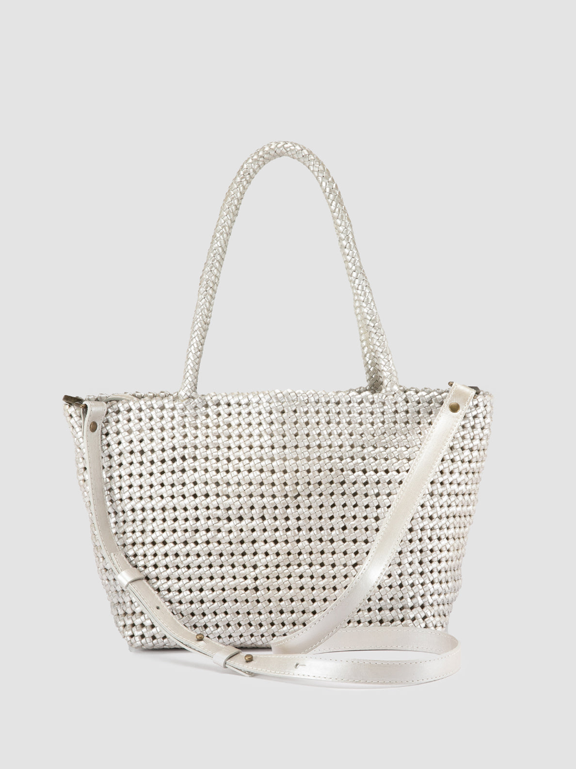 SUSAN/009 MICRO BUTTON LAMINA ARGENTO
