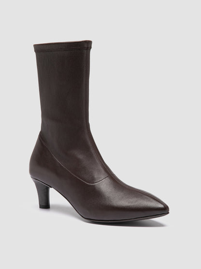 SUZY/004 GUANTERIA STRETCH COFFEE BEAN