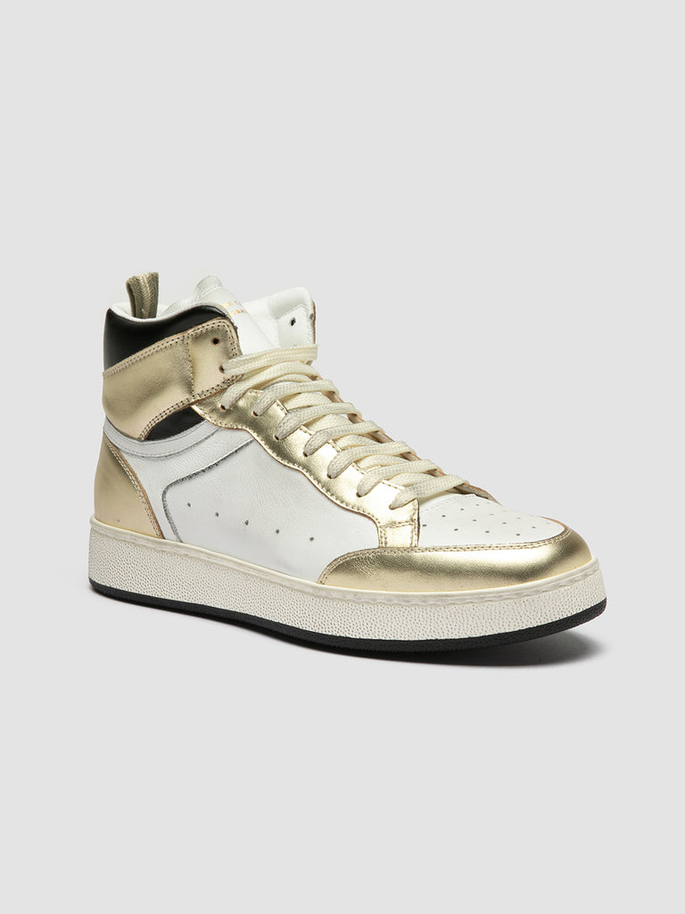 THE ANSWER/104 LUNAR/2LEATH DIRTY - PLATINO/BIANCO/NERO - F.DO PROFILE NERO