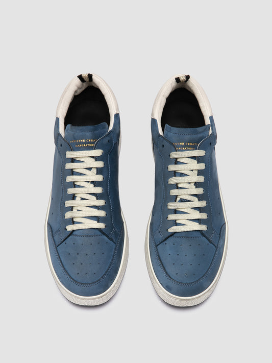 THE ANSWER/002 SOFT NABUK/GIANO DIRTY - NAVY/TOFU_F.DO PROFILE NERO
