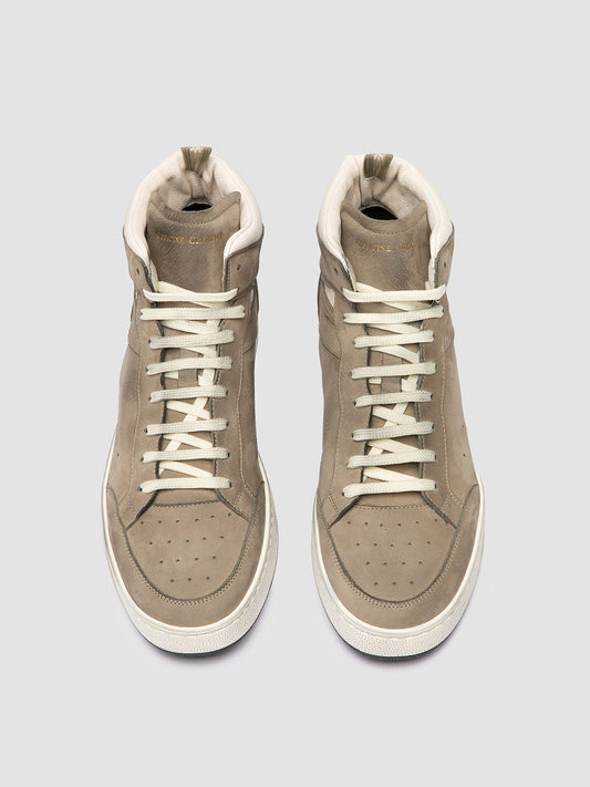 THE ANSWER/004 SOFT NABUK/GIANO DIRTY - TAUPE/TOFU_F.DO PROFILE NERO