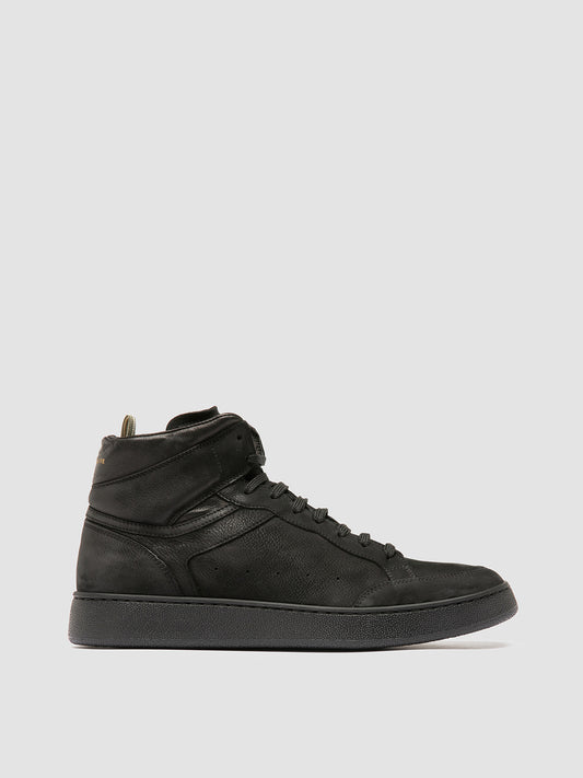 THE ANSWER/004 SOFT NABUK/GIANO TONAL DIRTY - NERO