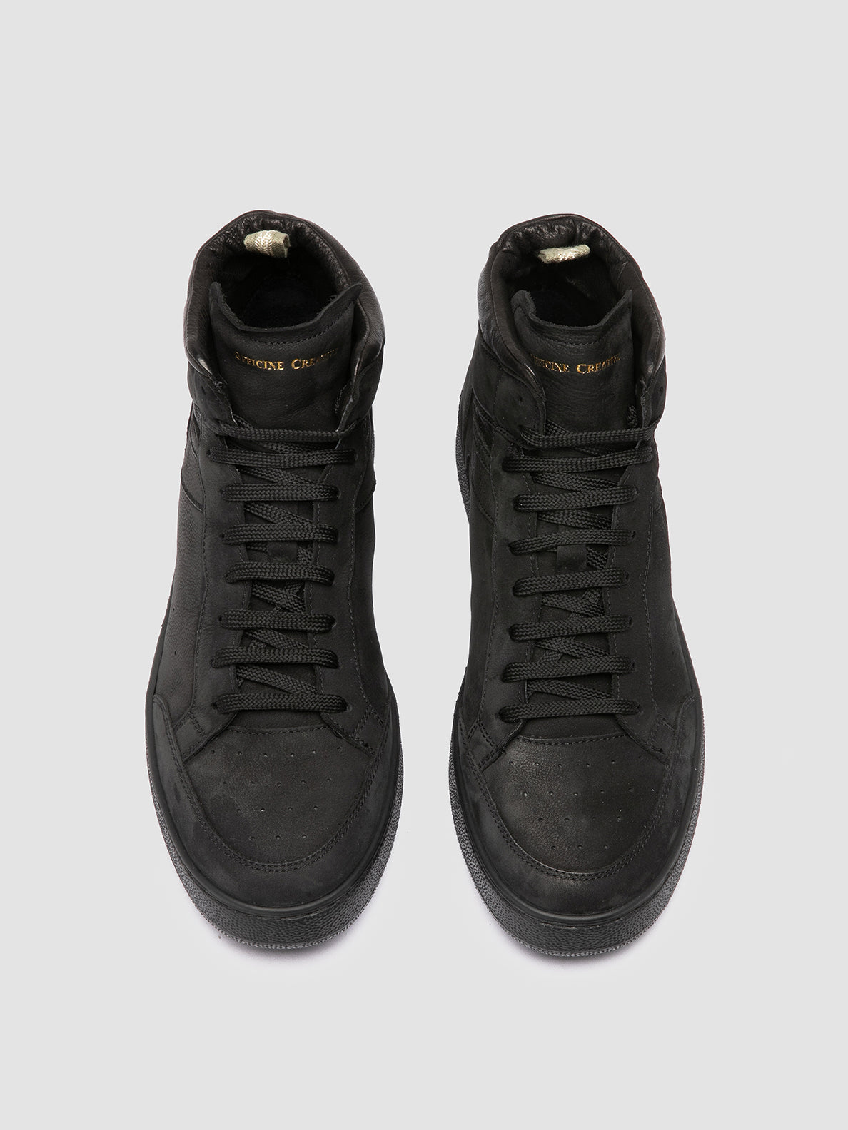 THE ANSWER/004 SOFT NABUK/GIANO TONAL DIRTY - NERO