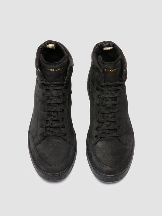 THE ANSWER/004 SOFT NABUK/GIANO TONAL DIRTY - NERO