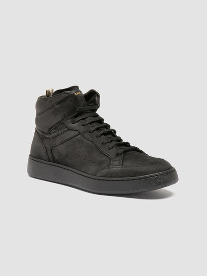 THE ANSWER/004 SOFT NABUK/GIANO TONAL DIRTY - NERO