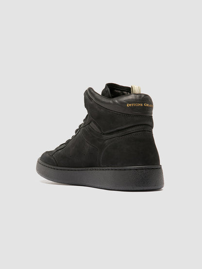 THE ANSWER/004 SOFT NABUK/GIANO TONAL DIRTY - NERO