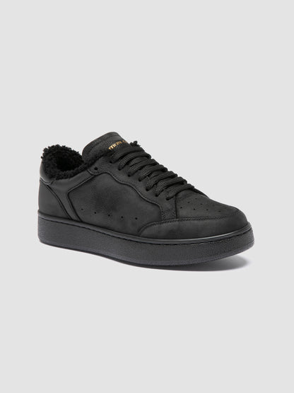 THE ANSWER/103 SOFT NABUK/GIANO TONAL - DIRTY NERO - Fod. montone