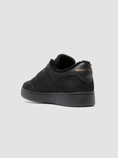 THE ANSWER/103 SOFT NABUK/GIANO TONAL - DIRTY NERO - Fod. montone