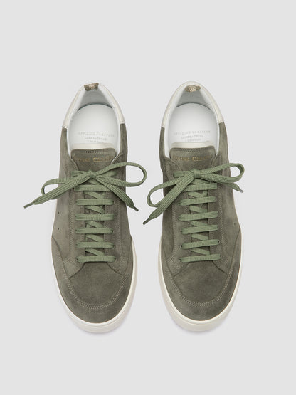 THE DIME/001 LIGHT CACHEMIRE/LILLE SMOKED GREEN/BURRO_F.DO OFF WHITE