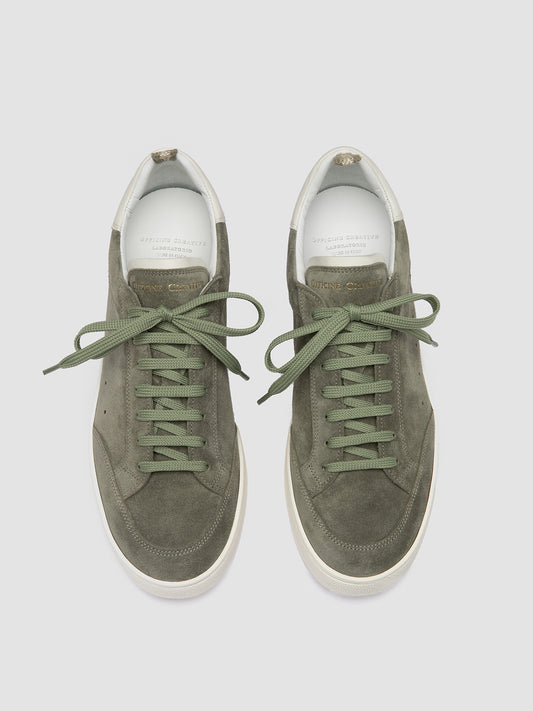 THE DIME/001 LIGHT CACHEMIRE/LILLE SMOKED GREEN/BURRO_F.DO OFF WHITE