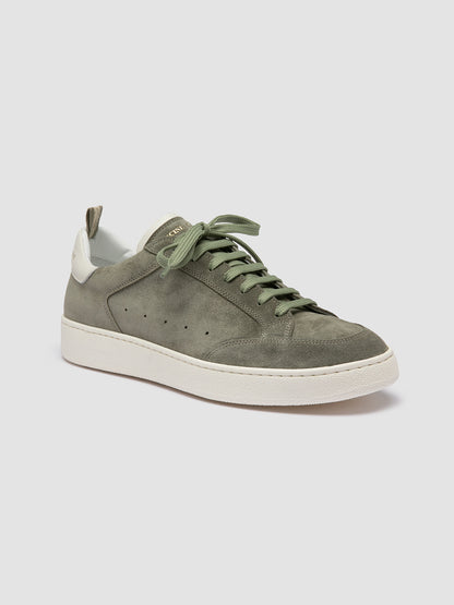THE DIME/001 LIGHT CACHEMIRE/LILLE SMOKED GREEN/BURRO_F.DO OFF WHITE