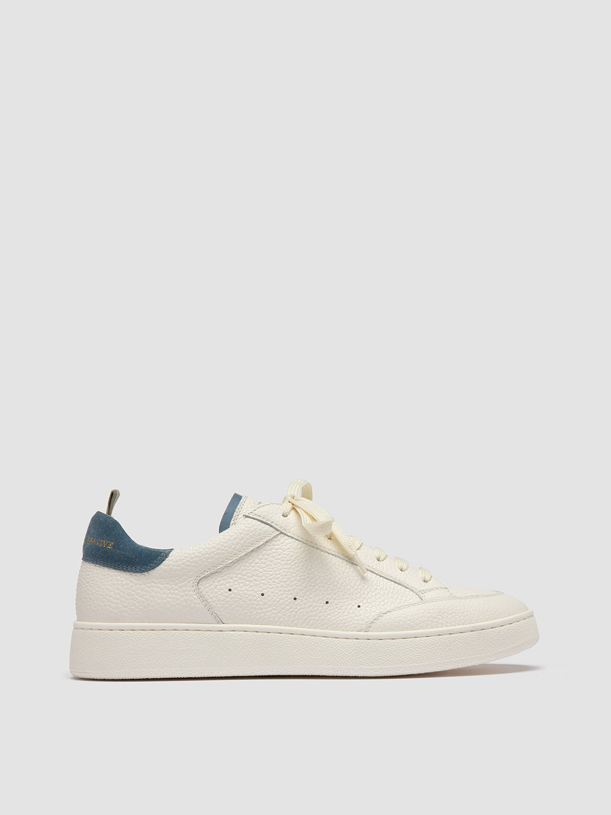THE DIME/001 MUFLONE/LILLE/L.CACHEMIRE BIANCO/ELEMENTAL BLUE/INDIGO_F.DO OFF WHITE
