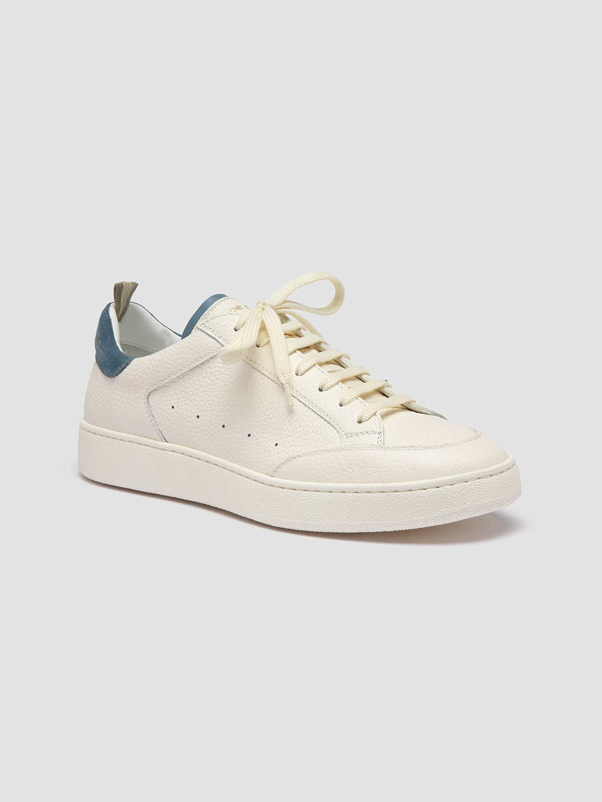 THE DIME/001 MUFLONE/LILLE/L.CACHEMIRE BIANCO/ELEMENTAL BLUE/INDIGO_F.DO OFF WHITE
