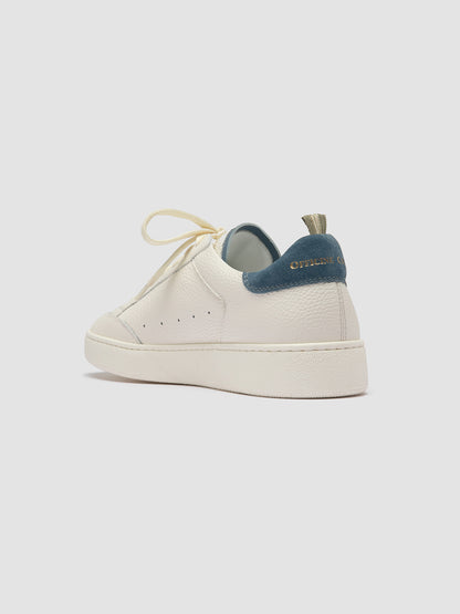 THE DIME/001 MUFLONE/LILLE/L.CACHEMIRE BIANCO/ELEMENTAL BLUE/INDIGO_F.DO OFF WHITE